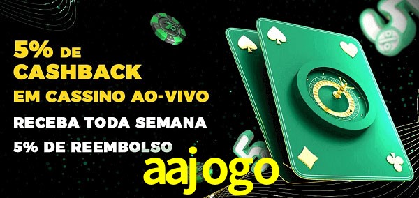 Promoções do cassino ao Vivo aajogo